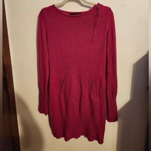 BCBG Size Small 100% Cashmere Tunic/Mini Dress